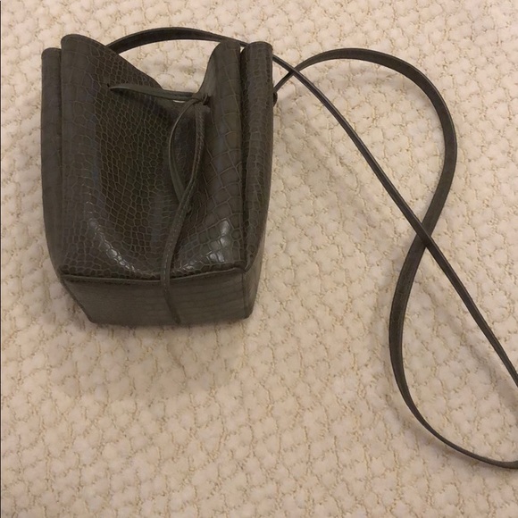 Free People Handbags - Free people green bucket bag